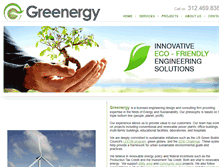Tablet Screenshot of go-greenergy.com